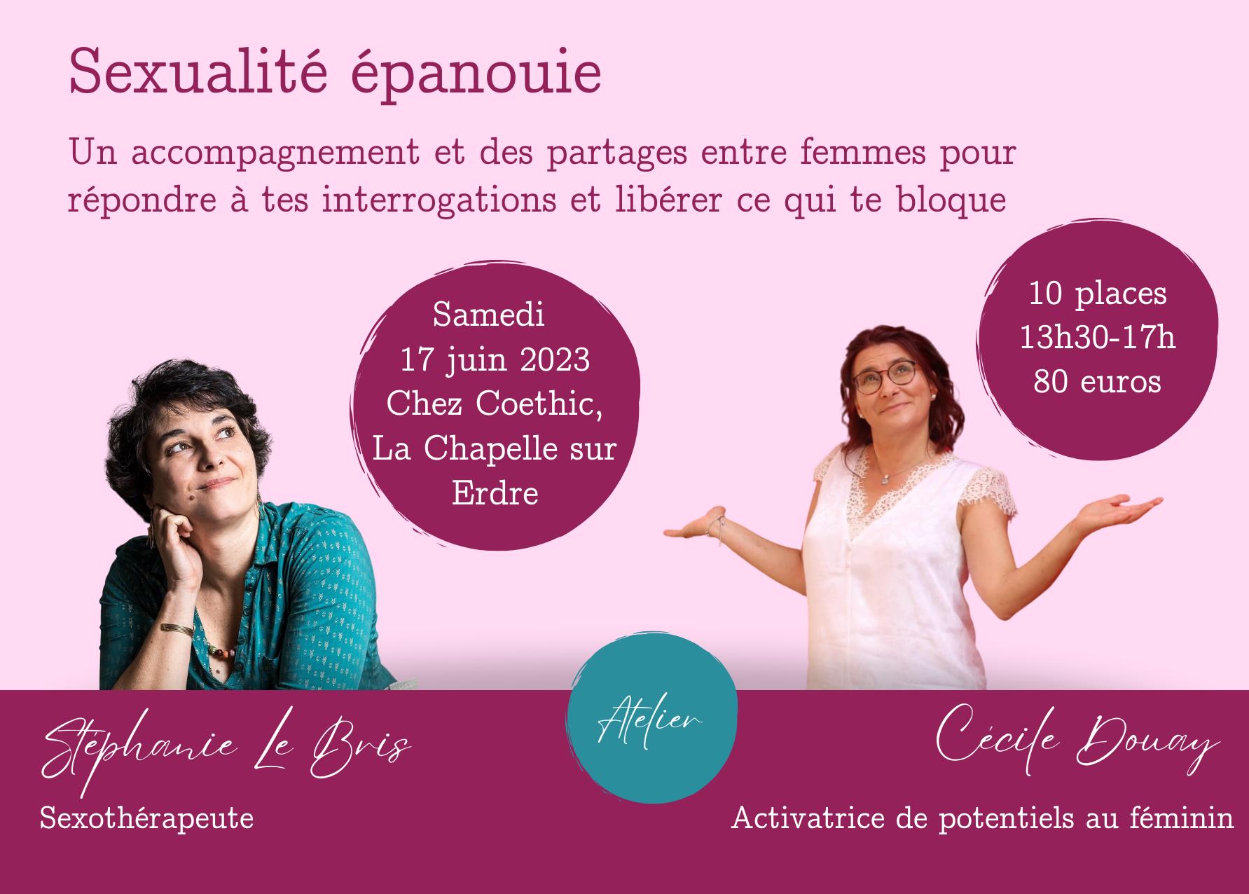 Atelier sexualité épanouie